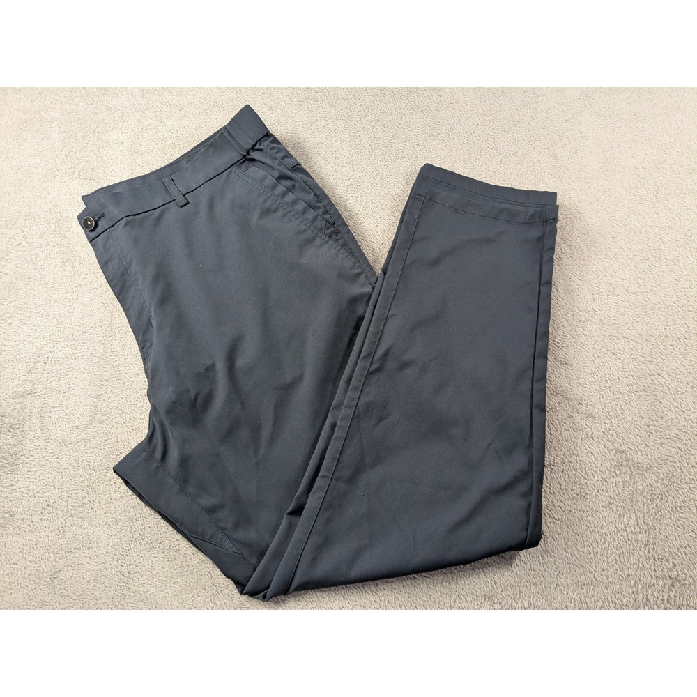 JACK ARCHER Deep Blue Polyester Chino Pants Men's Size 38x30